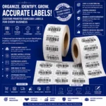Custom barcode label printing with clear scannable barcodes by BG Printers in Nabarangpur