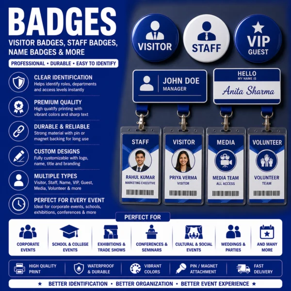 Badge Printing Services in Nabarangpur