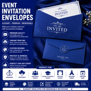 Event Invitation Envelopes