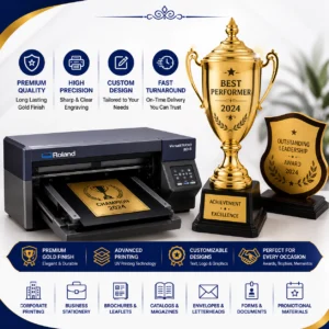Gold Trophy Printing