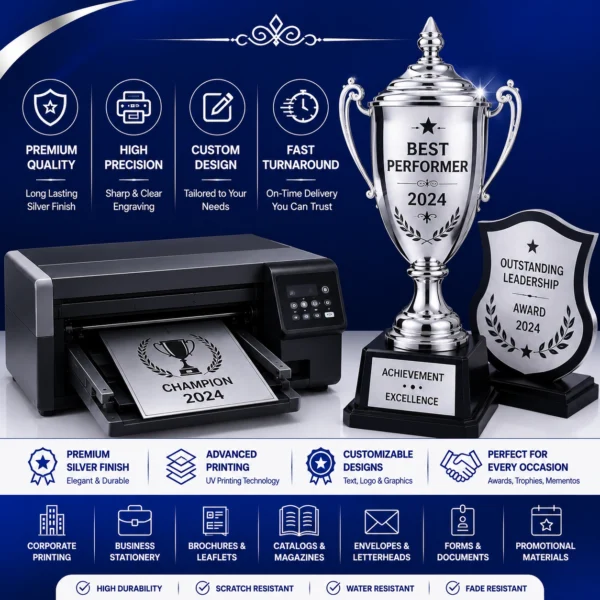 Silver Trophy Printing