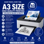 High-quality A3 colour and black and white digital printing service