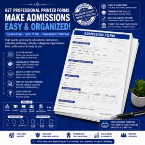 Admission Form Printing in Nabarangpur | BG Printers