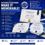 Custom certificate printing with premium designs by BG Printers in Nabarangpur