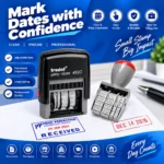 Self-inking date stamp for office and business use in Nabarangpur