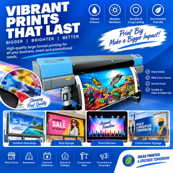 Eco-solvent flex banner printing for high-quality advertising in Nabarangpur