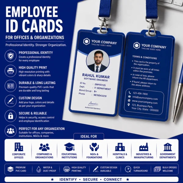 Employee ID Card Printing in Nabarangpur