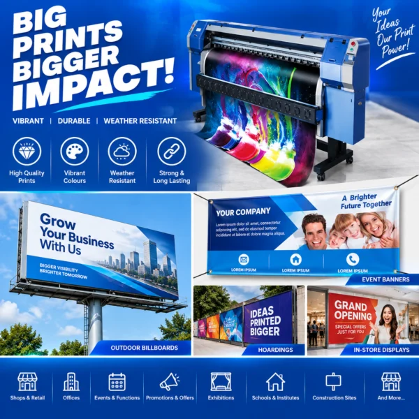 Frontlit flex banner printing for outdoor advertising in Nabarangpur