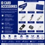 ID card accessories including lanyards holders clips and badge reels in Nabarangpur Odisha