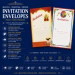 Traditional printed invitation envelopes in Nabarangpur Odisha