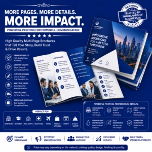 Multi-Page Brochure Printing