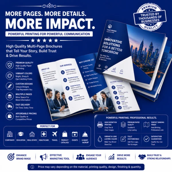 Multi-Page Brochure Printing