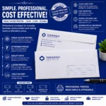 Single-colour non-window envelope printing by BG Printers in Nabarangpur