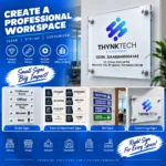 Custom office signage and acrylic sign boards in Nabarangpur