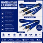 Custom printed and plain lanyards for ID cards in Nabarangpur Odisha