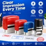 Custom self ink stamp printing for office and business use in Nabarangpur