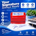Custom signature stamp for professional document use in Nabarangpur