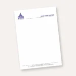 single-double-color-letterhead