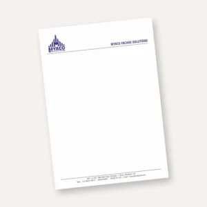 single-double-color-letterhead