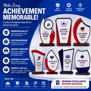 Custom sublimation MDF trophies in Nabarangpur Odisha