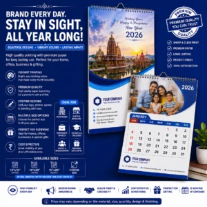 Wall Calendar Printing in Nabarangpur | BG Printers