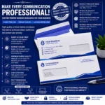 Custom printed window envelopes with professional branding by BG Printers in Nabarangpur
